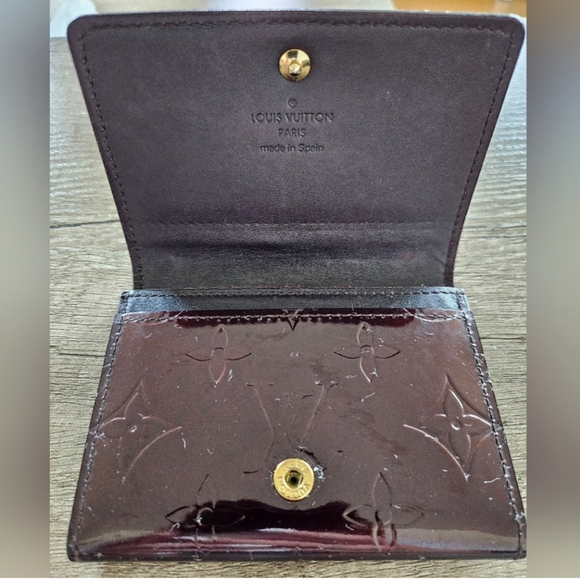 Vintage Louis Vuitton Patent Leather Card Holder - Picture 3 of 7